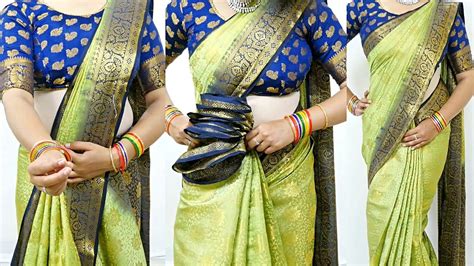 saree draping services at home